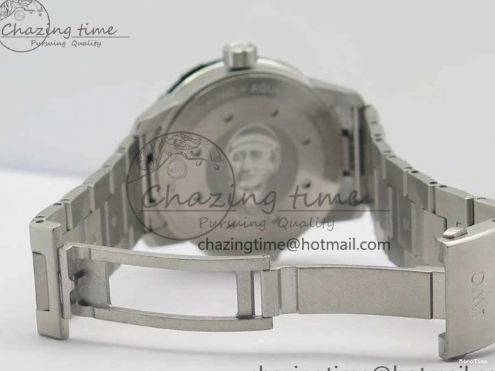 MIROTIME 0217 EasyMatch Aquatimer Automatic IW329004 V6F 1:1 Best Edition Blue Dial On SS Bracelet MIYOTA 7224